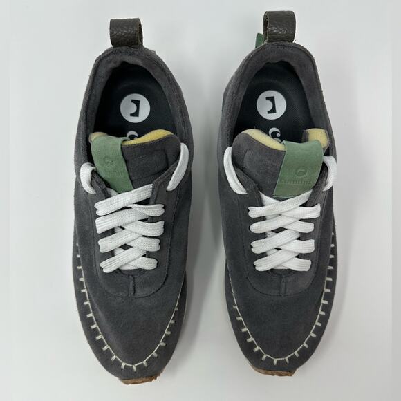 Communitymade NWOB Women’s Traction Grey/White Made in USA- Leather Shoe size 6 - Picture 10 of 12